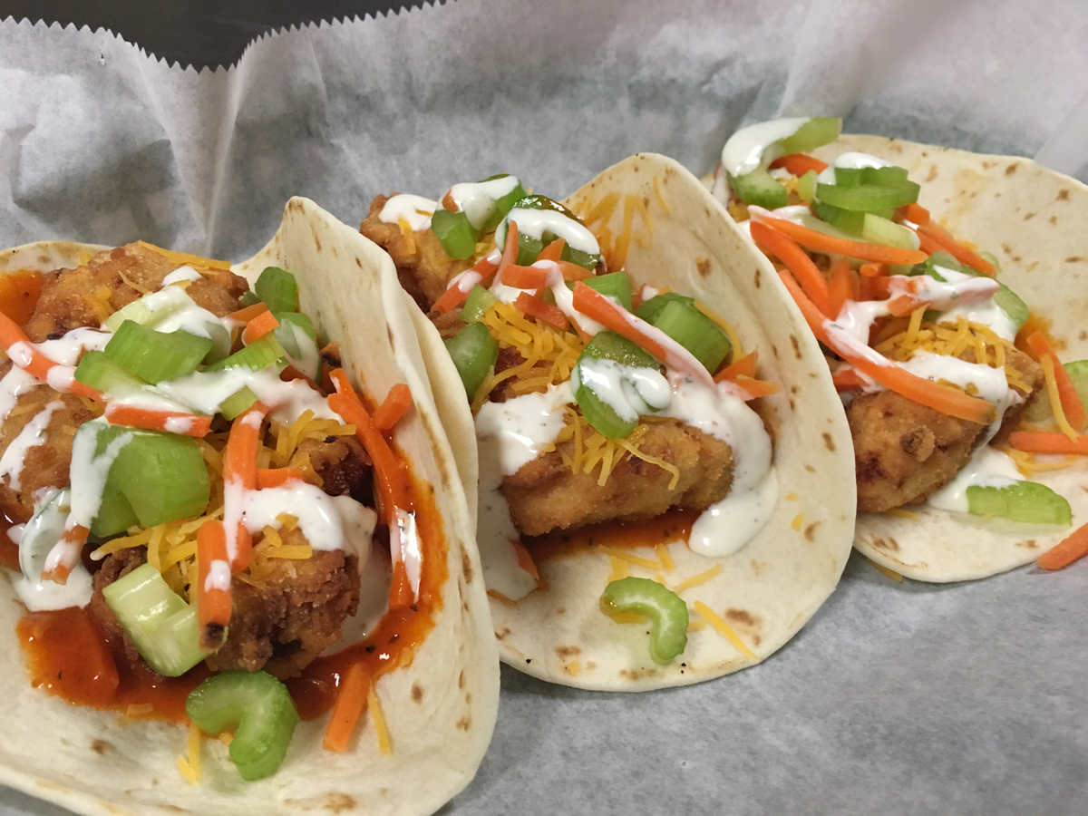 Buffalo Fish Tacos – Bowser's Restaurant